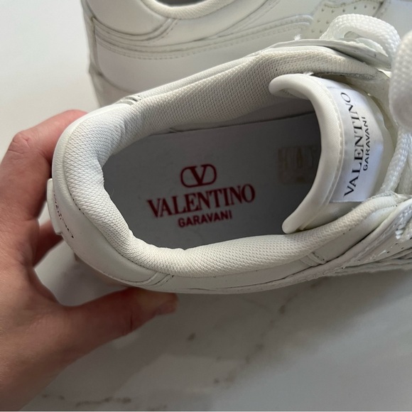 Valentino Garavani Freedots XL leather sneakers- Size 36; Excellent Condition - Picture 9 of 13